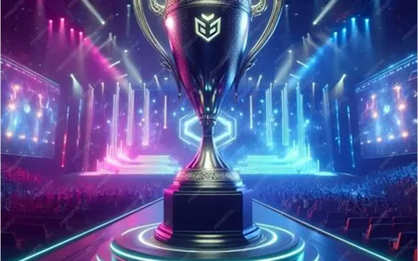 Tournament trophy for the WazBee prize pool leaderboard